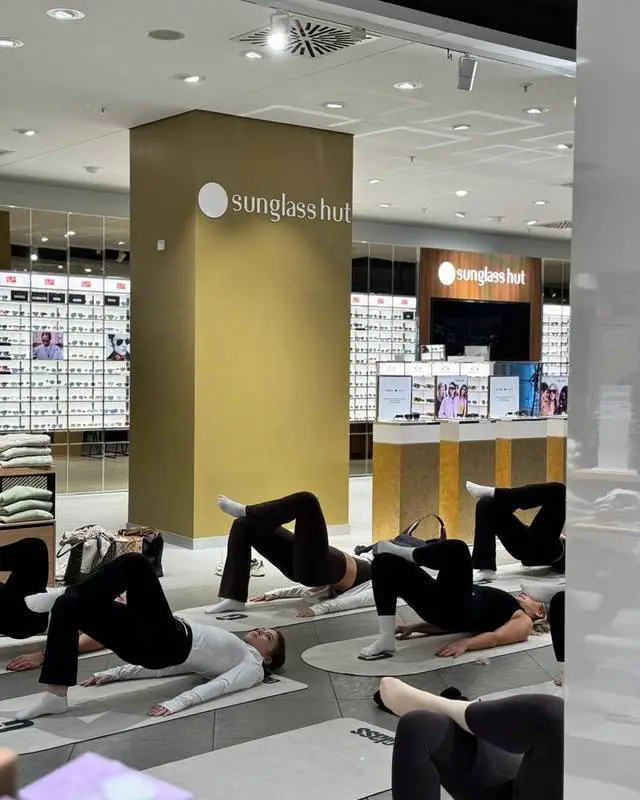 our.class Pilates bei Breuninger Karlsruhe